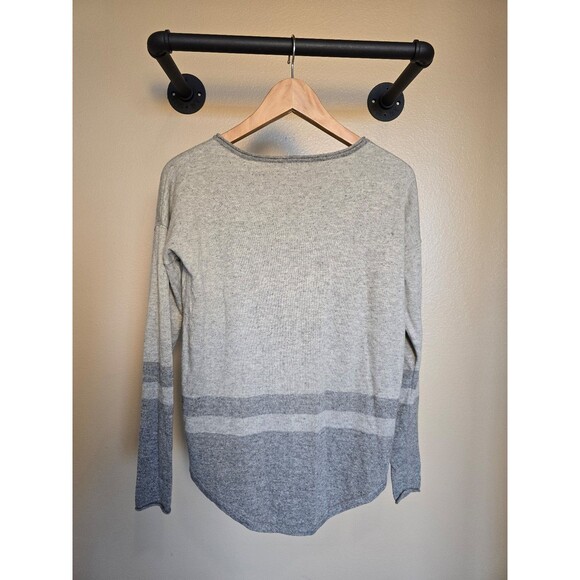 Smartwool Akamina Pocket Two-Tone Gray Wool Blend Sweater  size extra small - Picture 5 of 7